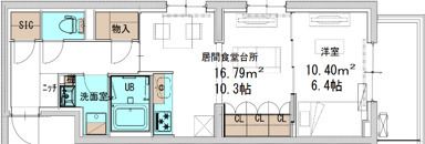 コートデルトゥール昭島の間取り画像