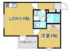 La-Crea ZⅡ（ラクリエ・ゼットツー）の間取り画像