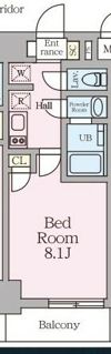マデリア町田の間取り画像