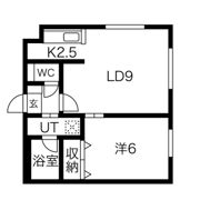 グラシアスⅡの間取り画像