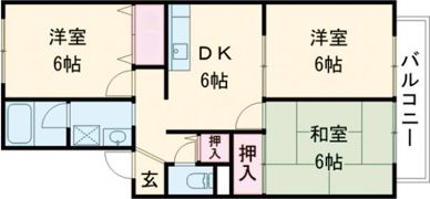 パークヒルズ春日丘の間取り画像