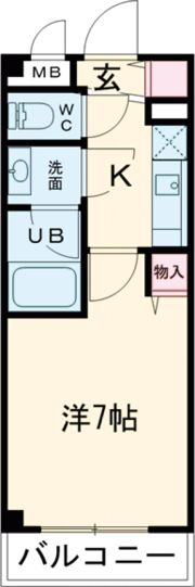 サンパティーりんくうの間取り画像