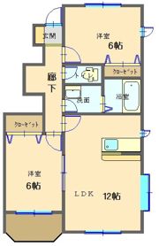 モンテ・レーヴAの間取り画像