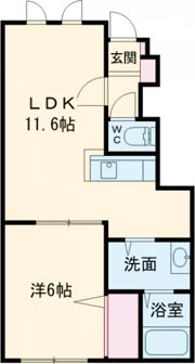 Belle ChatonⅡの間取り画像