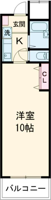 ホワイトシャトー小林の間取り画像
