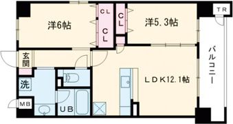 ナタリー神戸の間取り画像