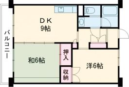 インペリアル西本Ⅱの間取り画像