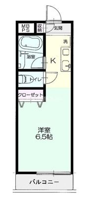 メゾン吹上の間取り画像