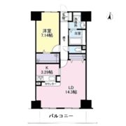 エスヴェール北梅田の間取り画像