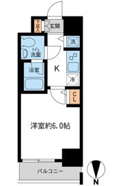 KDXレジデンス大島の間取り画像