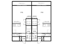 エスタディオの間取り画像
