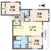 maison keyakiの間取り画像