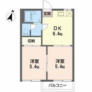 タウニー江南 Aの間取り画像