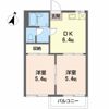 タウニー江南 Aの間取り画像