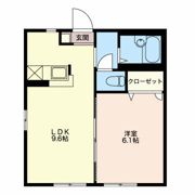 メゾン川田 Aの間取り画像