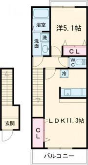 Ocean 松阪の間取り画像