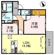 デイジーヒルの間取り画像
