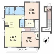 エスペランス三河 Bの間取り画像