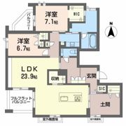 ハムステッド メゾンの間取り画像