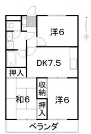メゾン上市の間取り画像