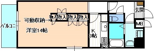 ケースクエアの間取り画像