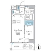 アリエッタNagoyaの間取り画像
