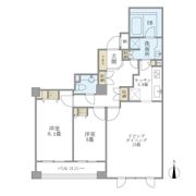 アパートメンツ東山の間取り画像