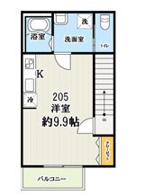 キャメル狭山市入間川の間取り画像