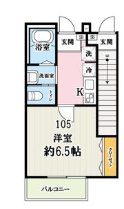 キャメル狭山市入間川の間取り画像