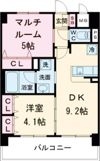 エステムプラザ京都聚楽第 雅邸の間取り画像