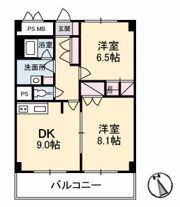 庚午北F2018ビルの間取り画像