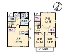 サニーウェル みどり坂の間取り画像