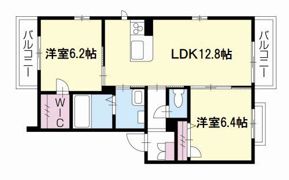 グランドベレオ田宮の間取り画像