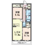 クロシェットの間取り画像