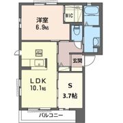 グランドゥールCの間取り画像