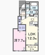 リアン・ノードの間取り画像