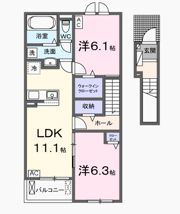 リアン・ノードの間取り画像