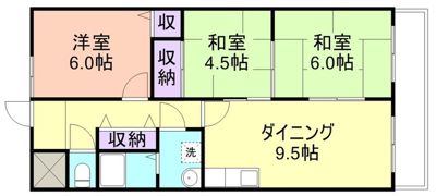 サングリーン中島の間取り画像