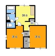 野辺ハイツEの間取り画像