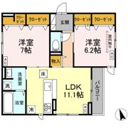 Luxe Gracia 成田町の間取り画像