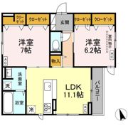 Luxe Gracia 成田町の間取り画像