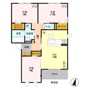 プロスコート Ⅲの間取り画像