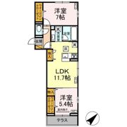 フレアⅡの間取り画像
