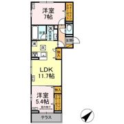 フレアⅡの間取り画像