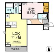 トリシア三輪の間取り画像