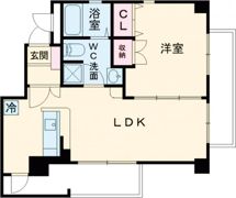 ビュークレスト水前寺5丁目の間取り画像