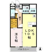 メゾングリスィーヌの間取り画像