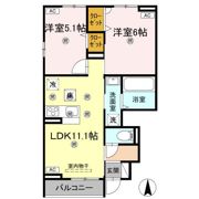 グランツ上福万 A棟の間取り画像