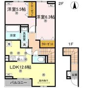 グランツ上福万 A棟の間取り画像