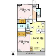 グランツ上福万 B棟の間取り画像